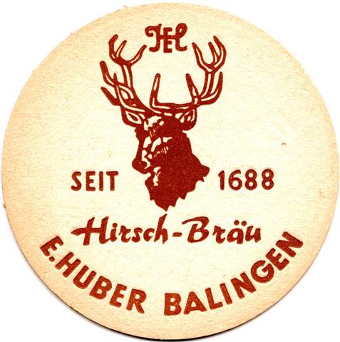 balingen bl-bw hirsch rund 1a (215-seit 1688-braun)